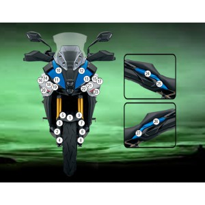 PPF folia - SUZUKI GSX-S1000 GX