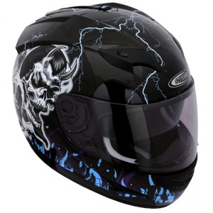 Kask CYBER US-97 - Good N evil blue